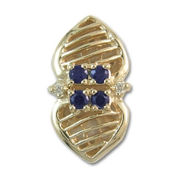 rk370 Sapphire Bracelet Slide 